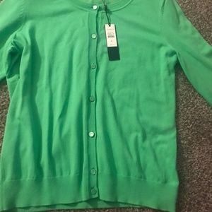 NWT Talbot's Cardigan